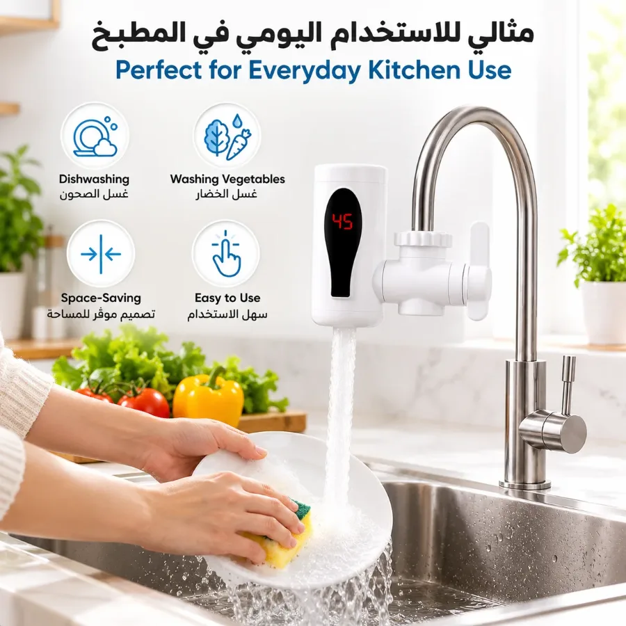 Instant Electric Water Heater Faucet — photo 5