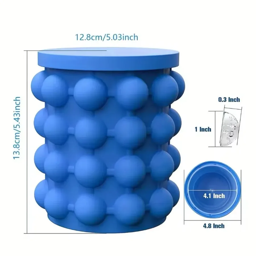 Wishbone Silicone Ice Maker Bucket Ice — photo 5