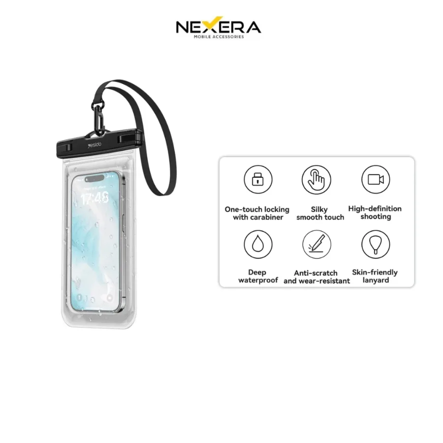 NEXERIA Touch Control Transparent Waterproof Bag NX-WPC01 β photo 4