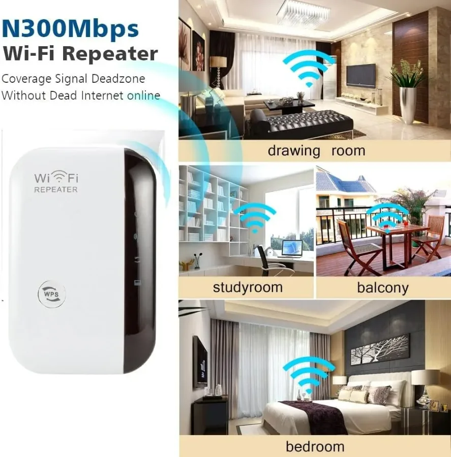 WLAN Signal Repeater Wireless Amplifier Range Extender Router LAN Access Point — photo 2