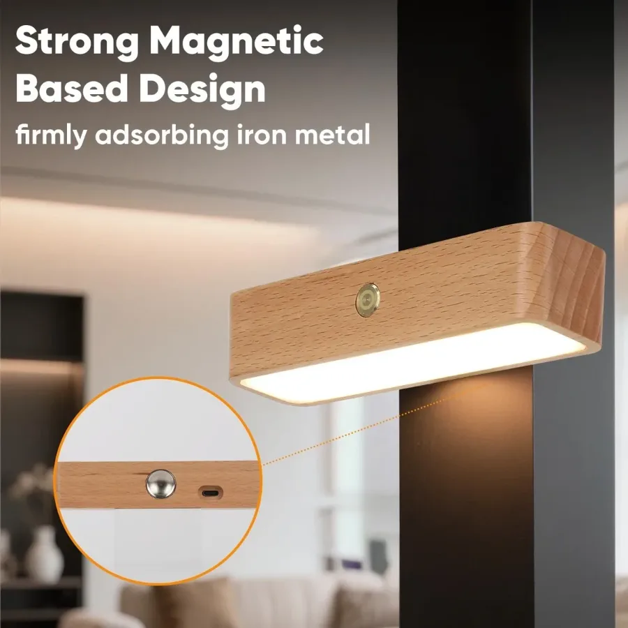 Rechargeable Intelligent Sensing Led Wall Lights — photo 4