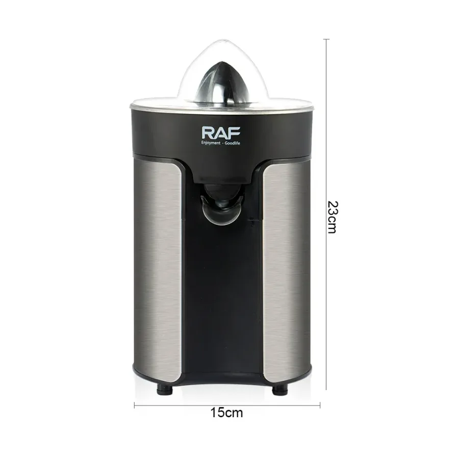 RAF Juicer Orange Juice Squeezer Stainless Steel 180 Watt Fruit Juicer β photo 5