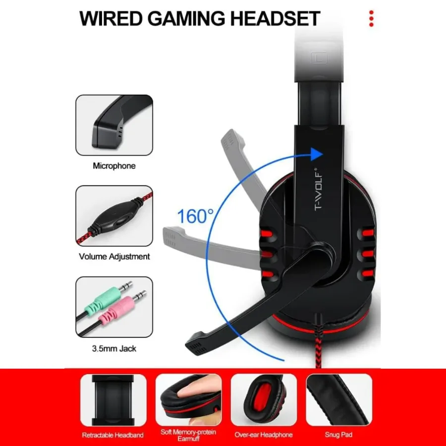 4 in 1 Gaming Combo ( Keyboard - headset - mousepad - mouse ) — photo 3
