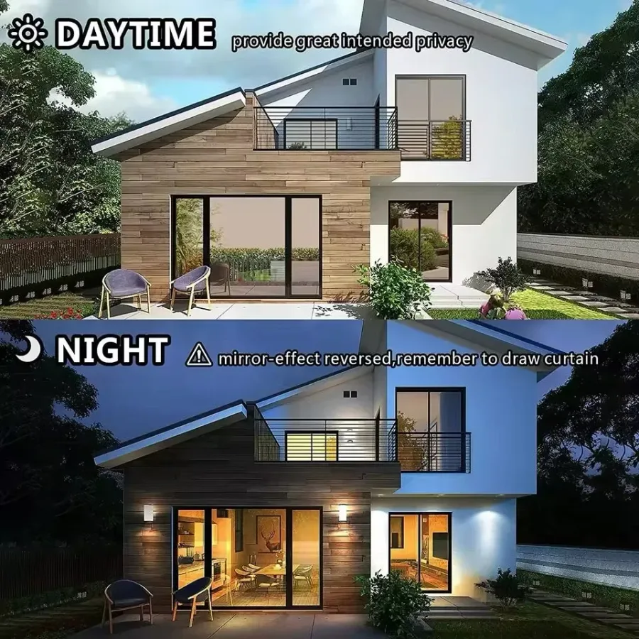 Privacy Window Film Glass Roll Film Sunscreen Glass Sticker Self Adhesive Heat Control 90x100cm β photo 5