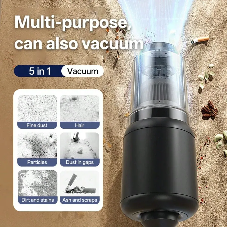 5 in 1 Cordless Window Vacuum Cleaner Set 2000mAh β photo 3