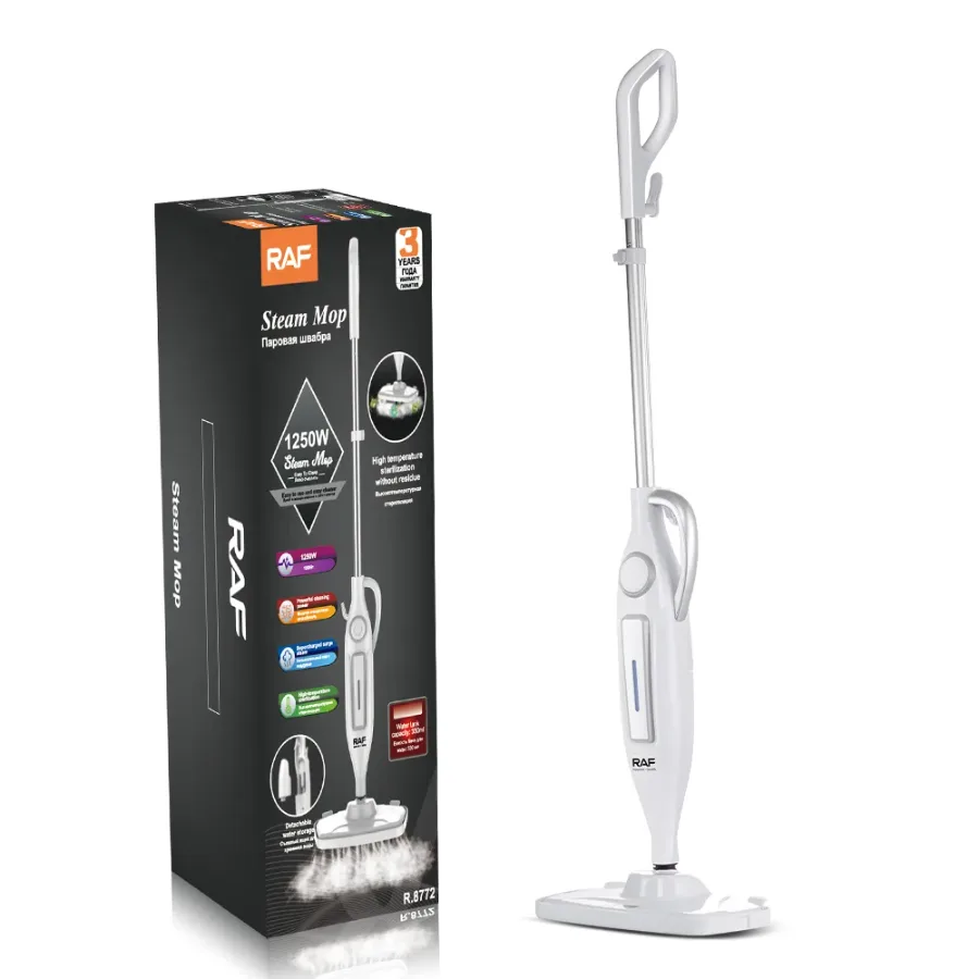 RAF 1250W Electric Powerful Steam Mop Stick Handheld Corded Vacuum Cleaner — photo 2