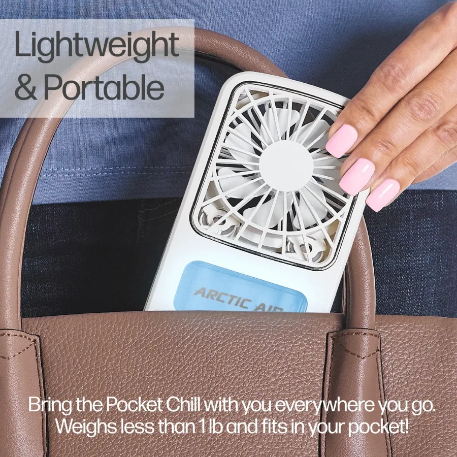 Arctic Air Pocket 3 Level Small Portable Air Cooler Fan — photo 3
