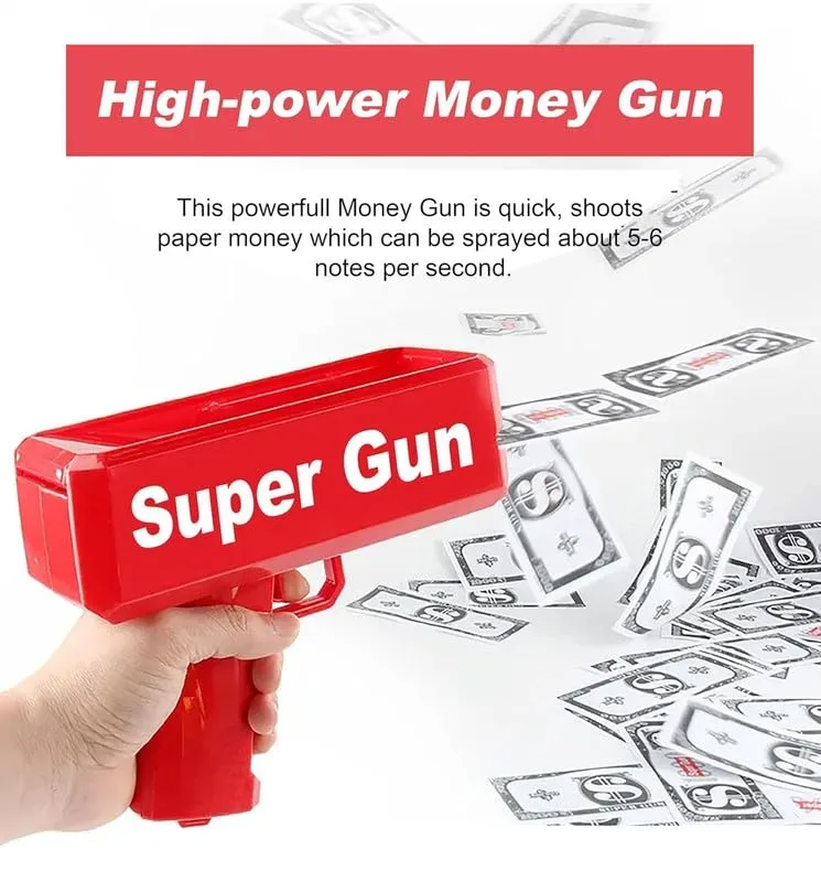 Cash Cannon Money Gun Toy — photo 2