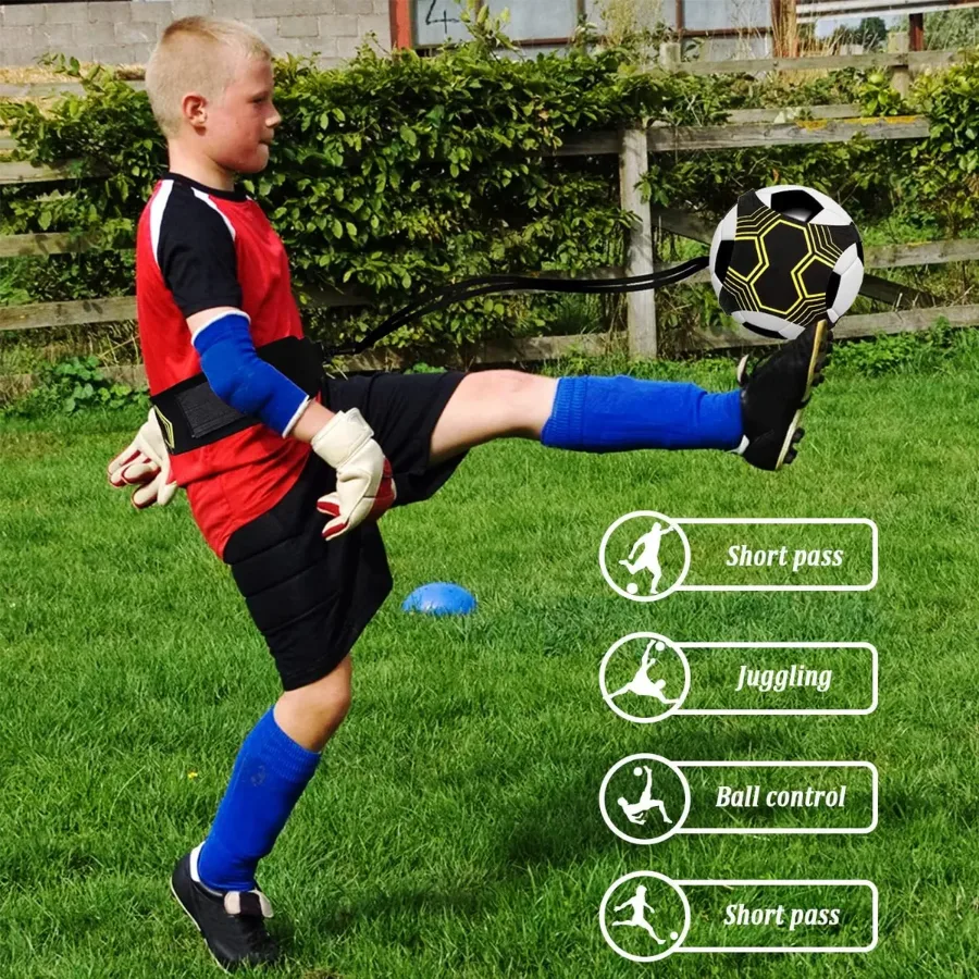 Football Kick Trainer Soccer Training Waist Belt Adjustable β photo 2