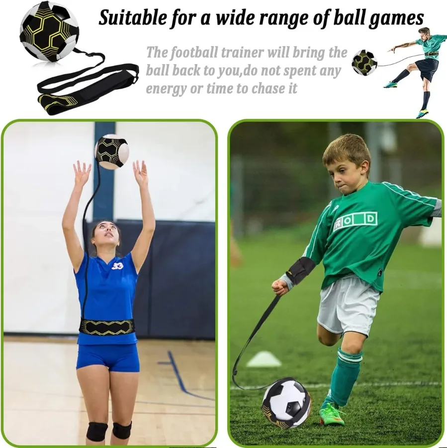 Football Kick Trainer Soccer Training Waist Belt Adjustable β photo 7
