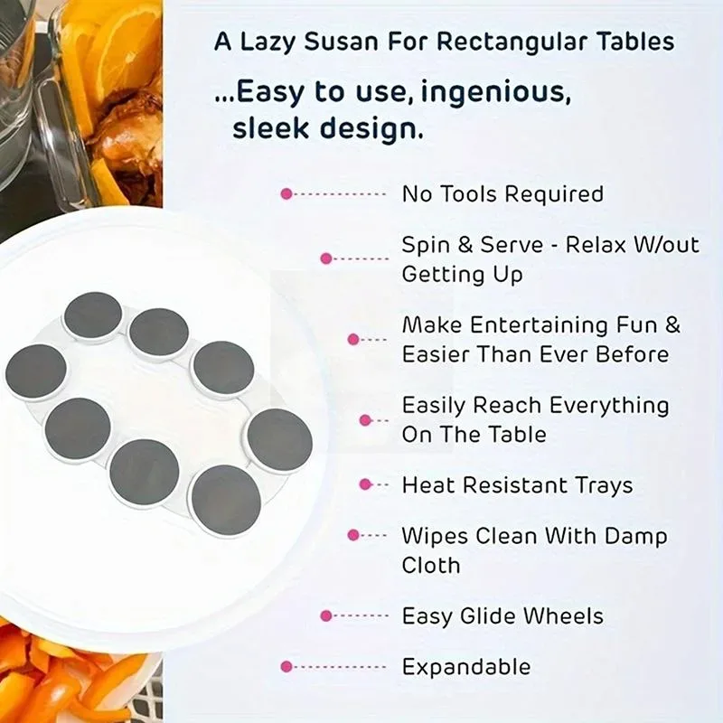 Rotating Dining Table Tray — photo 3