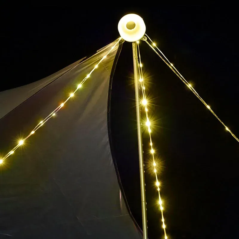Outdoor Camping String Lights Led Rope — photo 2