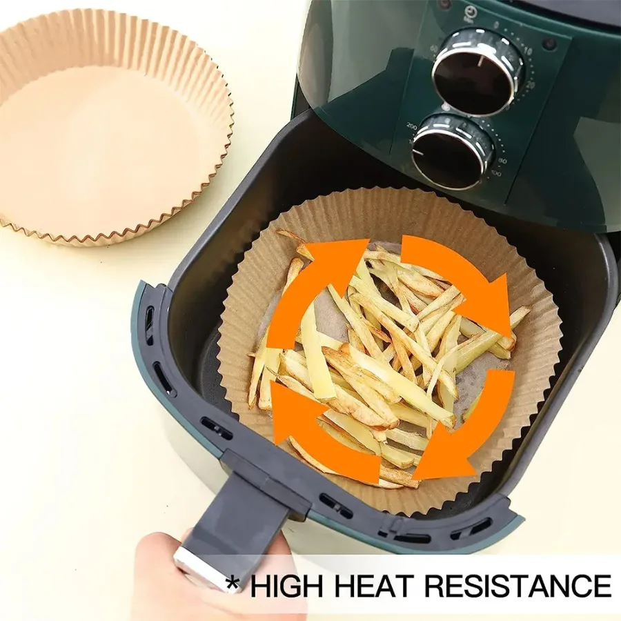 Air Fryer Liners Disposable Paper 50 Pcs β photo 5