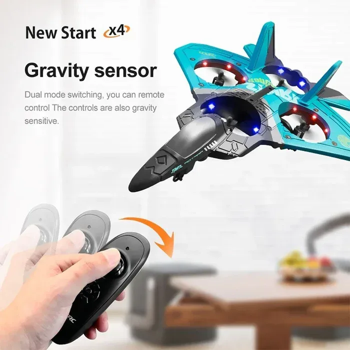 4XRC Jet Fighter Stunt RC Plane, Airplane 360° Drop-Resistant — photo 4