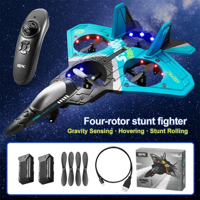 4XRC Jet Fighter Stunt RC Plane, Airplane 360° Drop-Resistant — photo 7