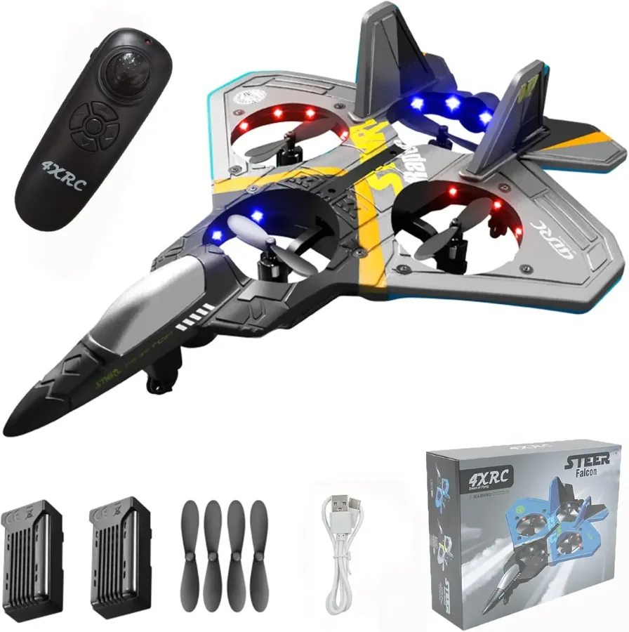 4XRC Jet Fighter Stunt RC Plane, Airplane 360° Drop-Resistant — photo 8