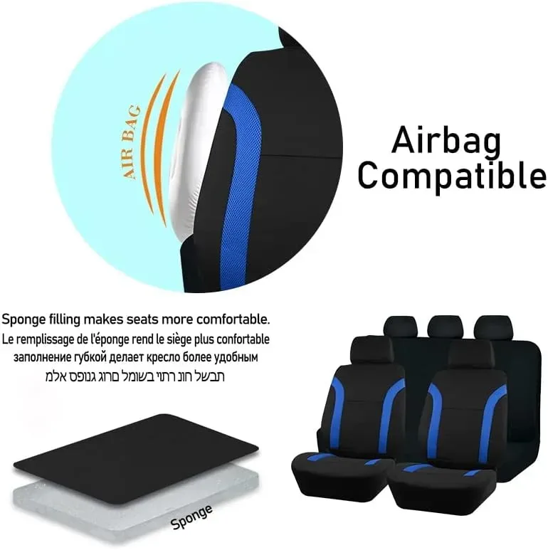Car Seat and Headrest Covers Carnaby Blue — photo 2