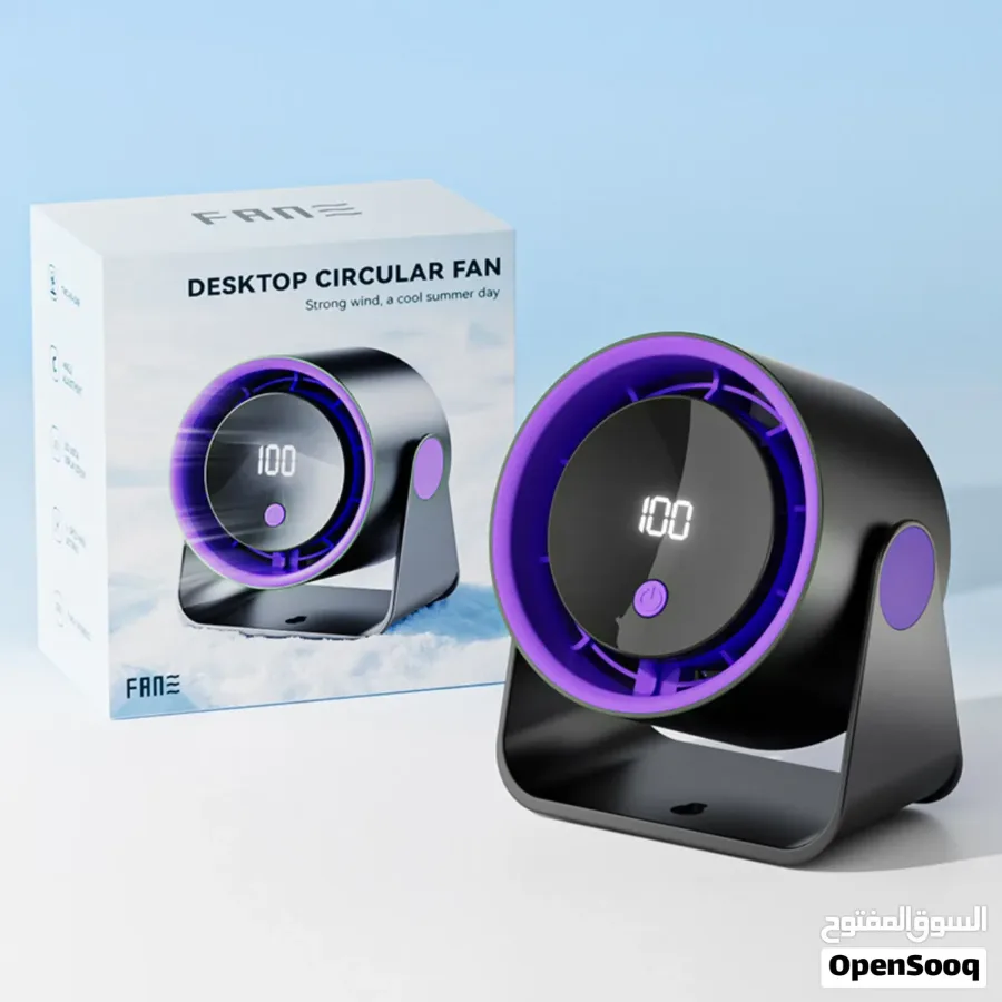 Portable Desktop Circular Fan — photo 6