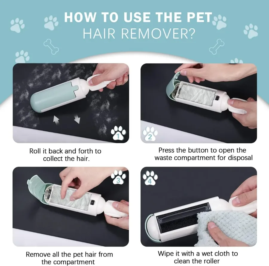Reusable Pet Hair Remover Roller β photo 3