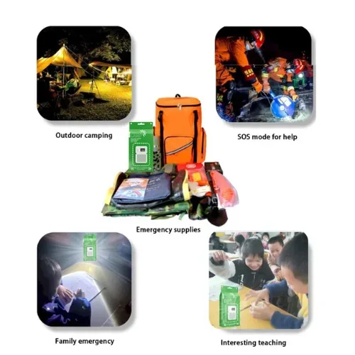 Portable Salt Water LED Lamp for Camping, Hiking & Emergencies. — photo 9