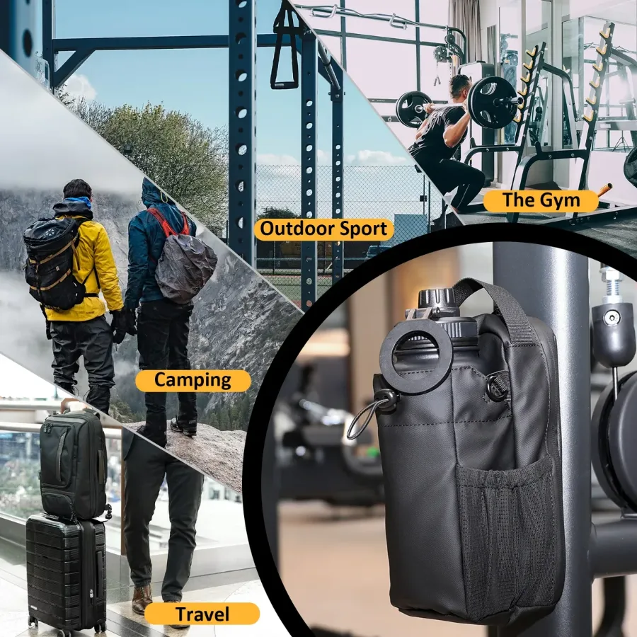 Magnetic Gym Bag With Water Bottle Holder β photo 7