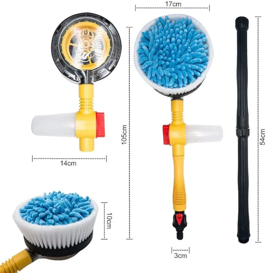 Turbo Shine Car Water Powered Spin Cleaner β photo 5