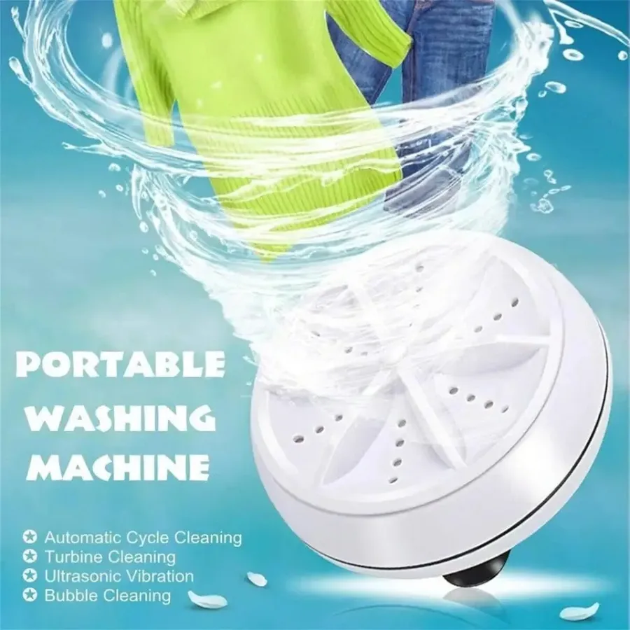 Newtic Ultrasonic Turbine Mini Washing Machine — photo 3