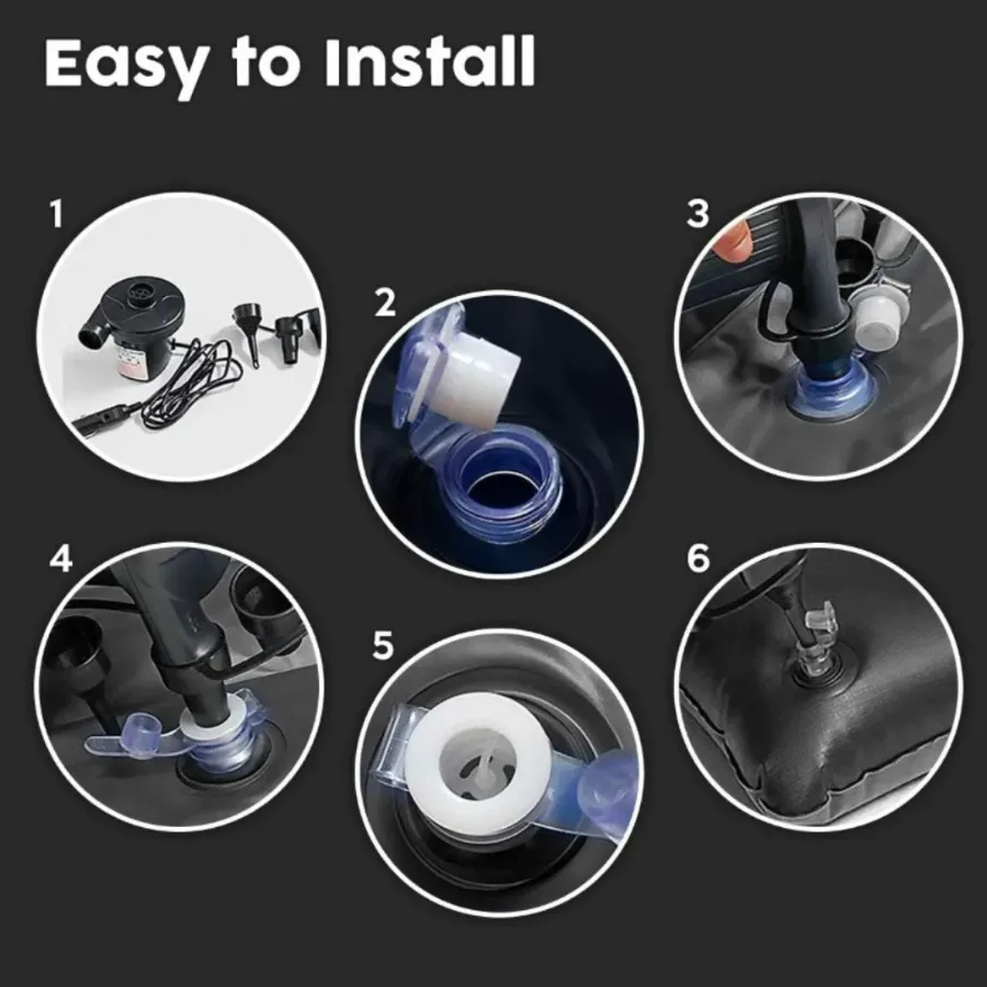 Multifunctional Inflatable Car Bed Mattress β photo 6