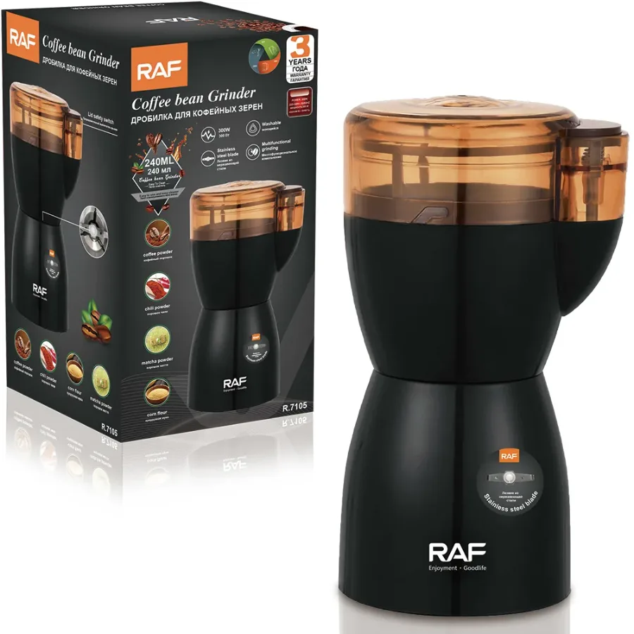 RAF Stainless Steel Blade Coffee Bean Grinder β photo 4