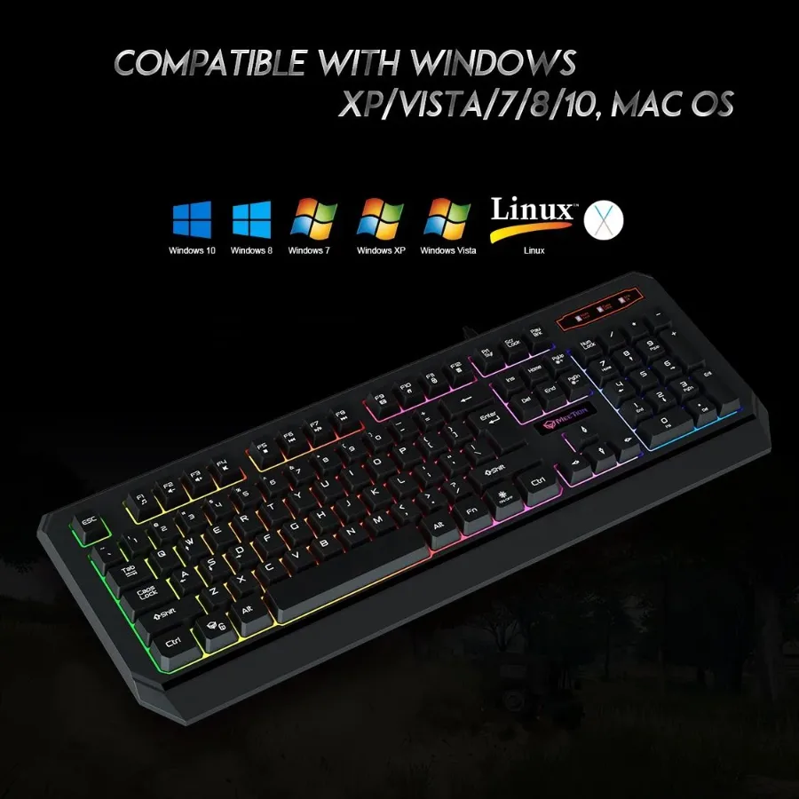 MEETION Wired RGB Gaming Keyboard MT-K9320 — photo 7