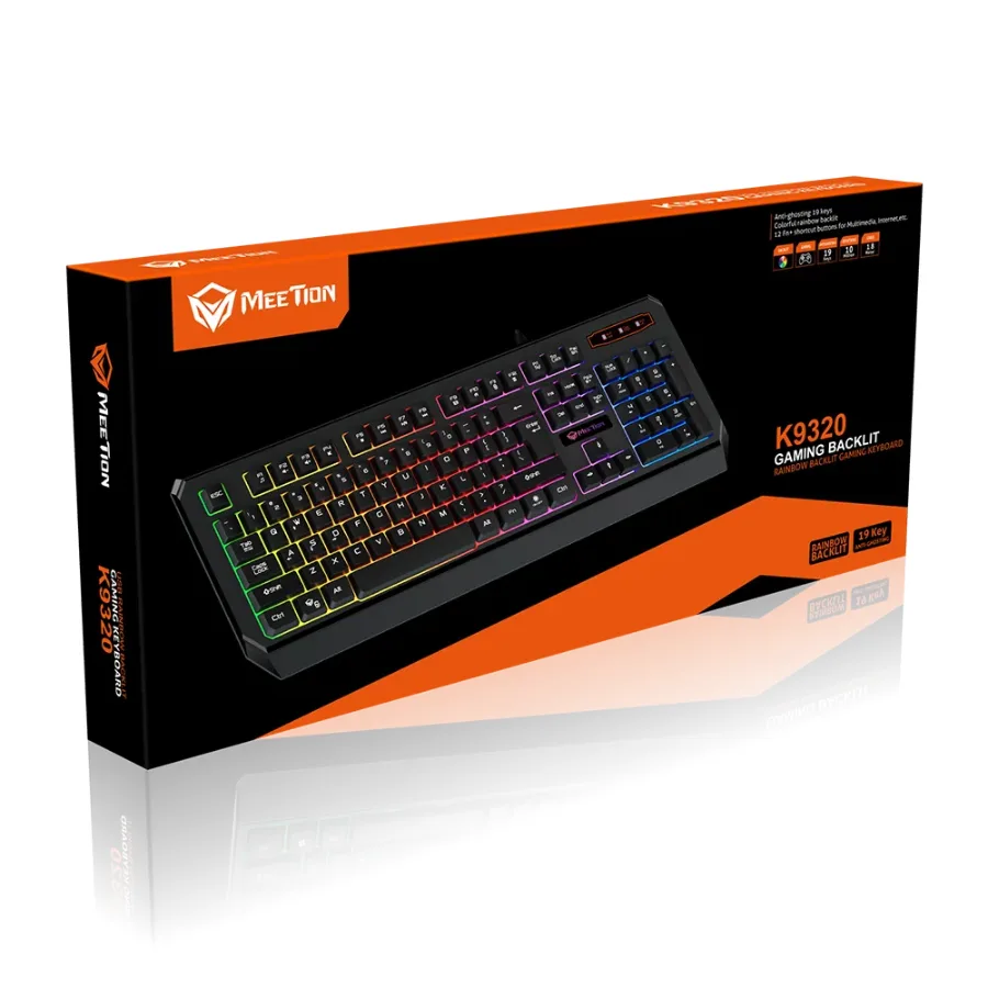 MEETION Wired RGB Gaming Keyboard MT-K9320 — photo 10