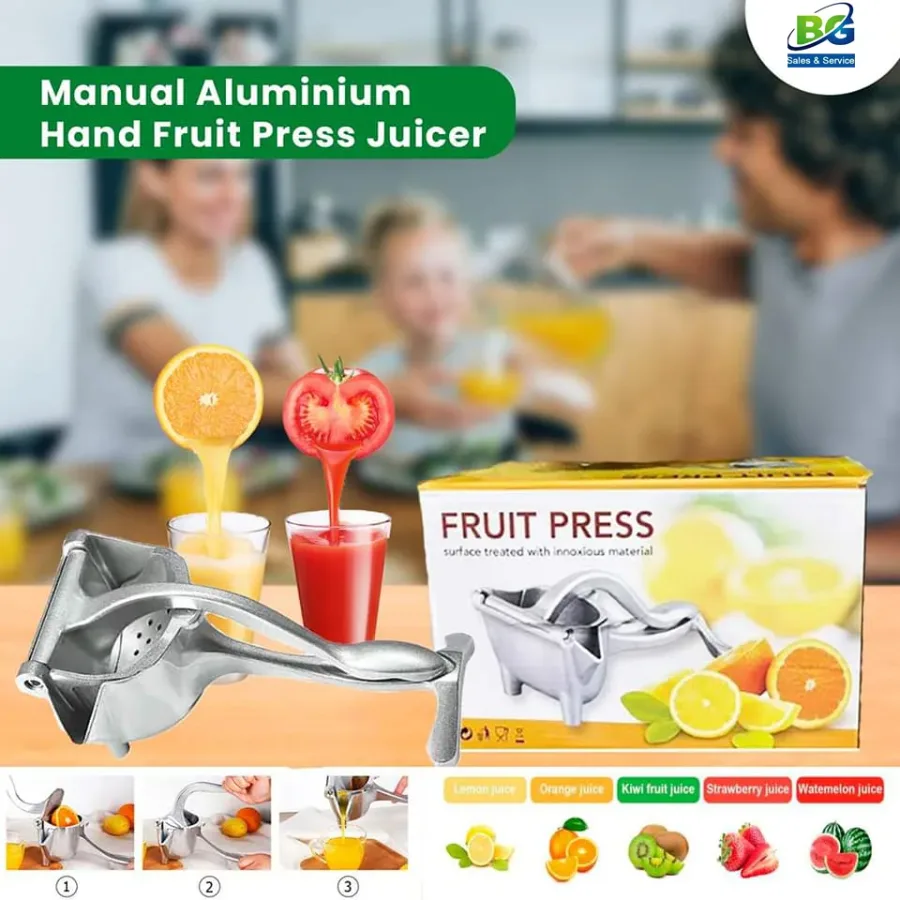 Manual Hand Press Fruit & Vegetable Juicer β photo 3