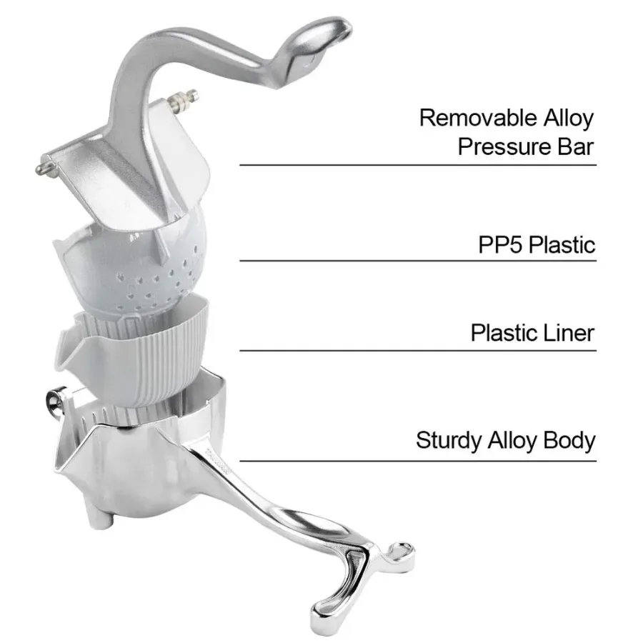 Manual Hand Press Fruit & Vegetable Juicer β photo 4