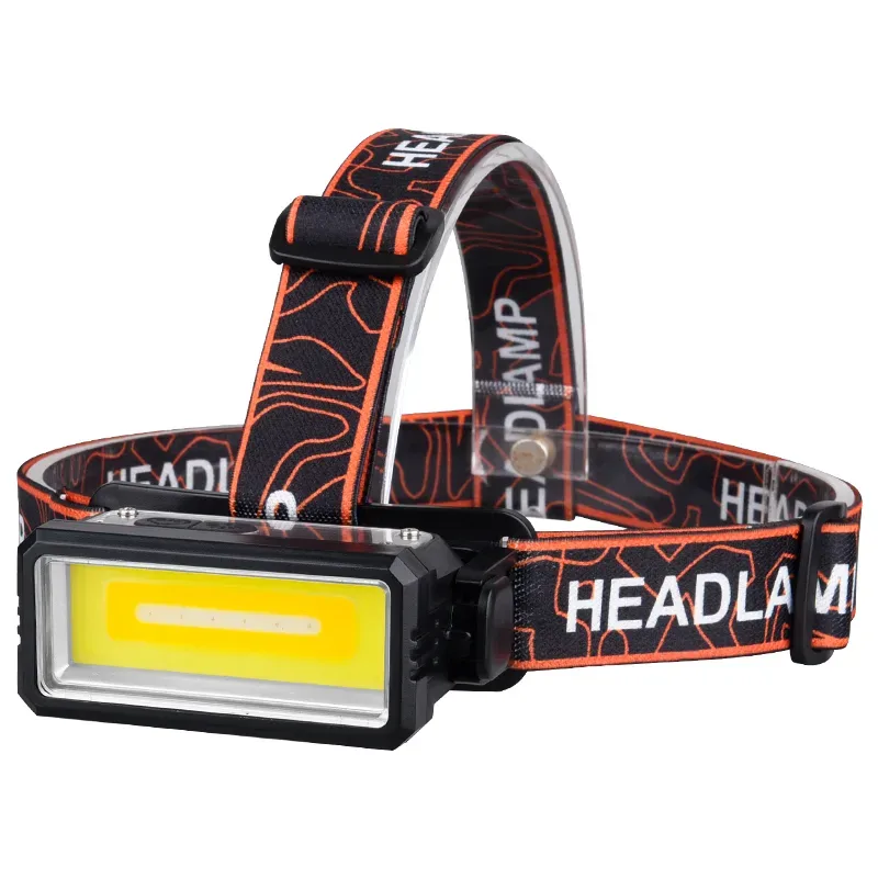 Coba Portable Flashlight Powerful Rechargeable Head lamp with Built-in Battery — photo 9