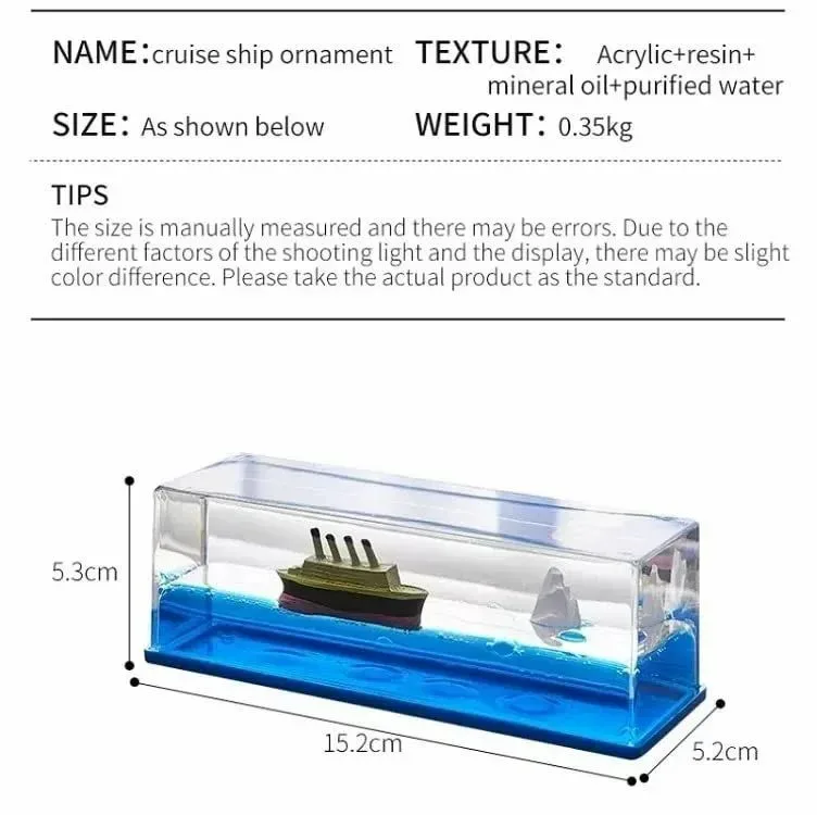 Unsinkable Titanic Cruise Ship Water Boat β photo 3