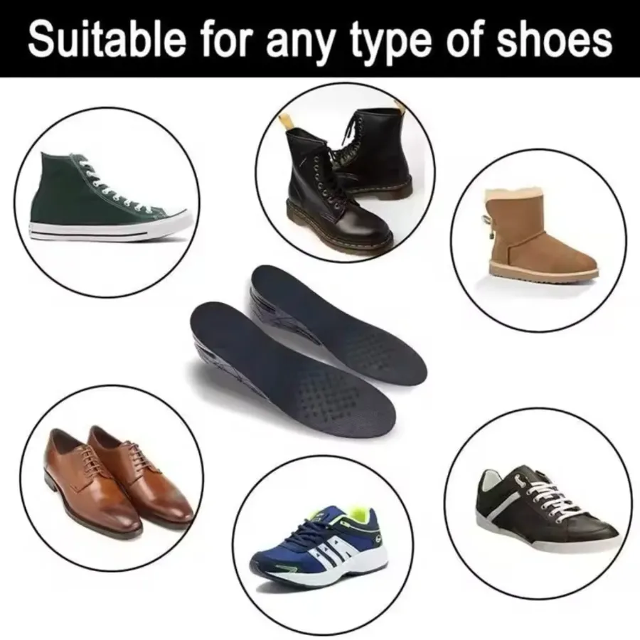 Foot Height Increase Insole With Air Cushion Adjustable Shoe β photo 3