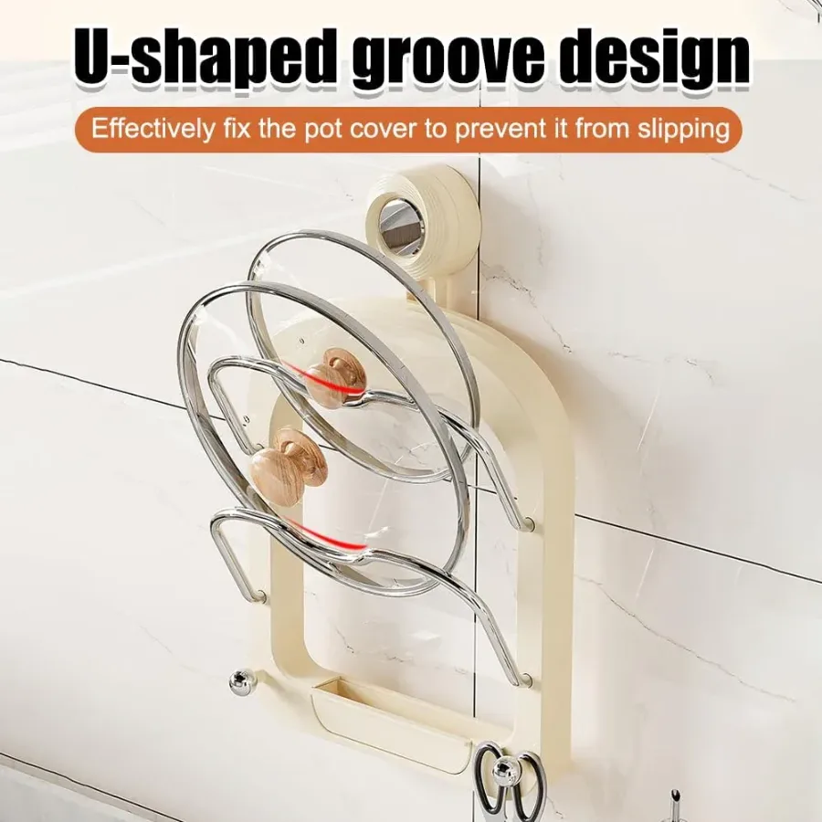 Suction Pot Lid Holder — photo 3