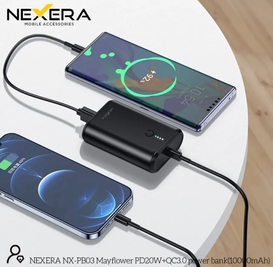Mini Portable Power Bank 10000MAH NX-PB03 — photo 2