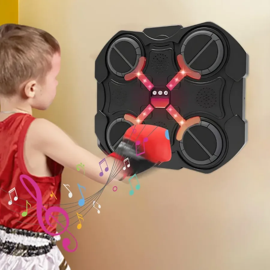 4 Target Music Boxing Machine Led Touch Screen Wireless Boxing Target β photo 2