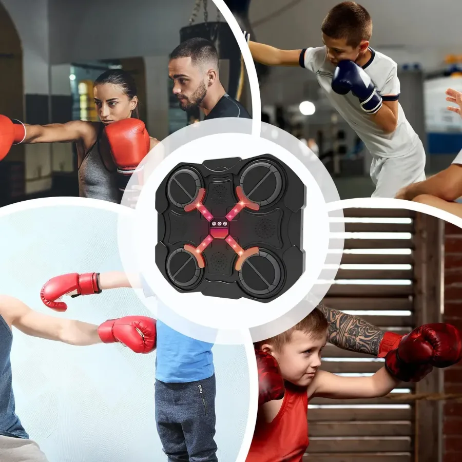 4 Target Music Boxing Machine Led Touch Screen Wireless Boxing Target β photo 4