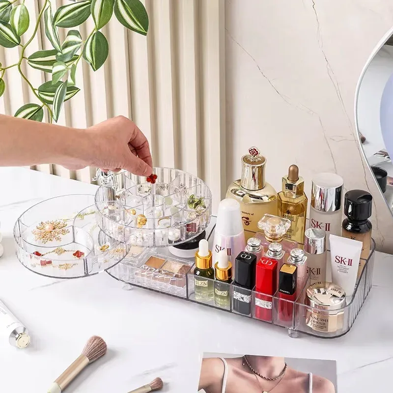 Multifunctional Makeup Organizer Cosmetic Storage Box — photo 2