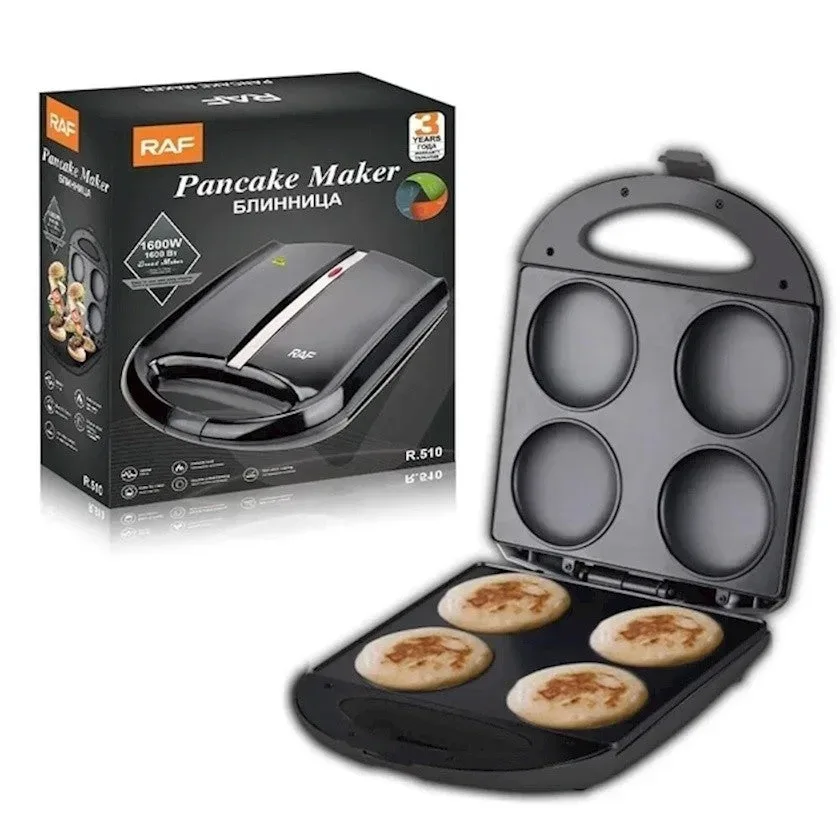Raf Pancake Maker Non-stick Coating 1000W — photo 2