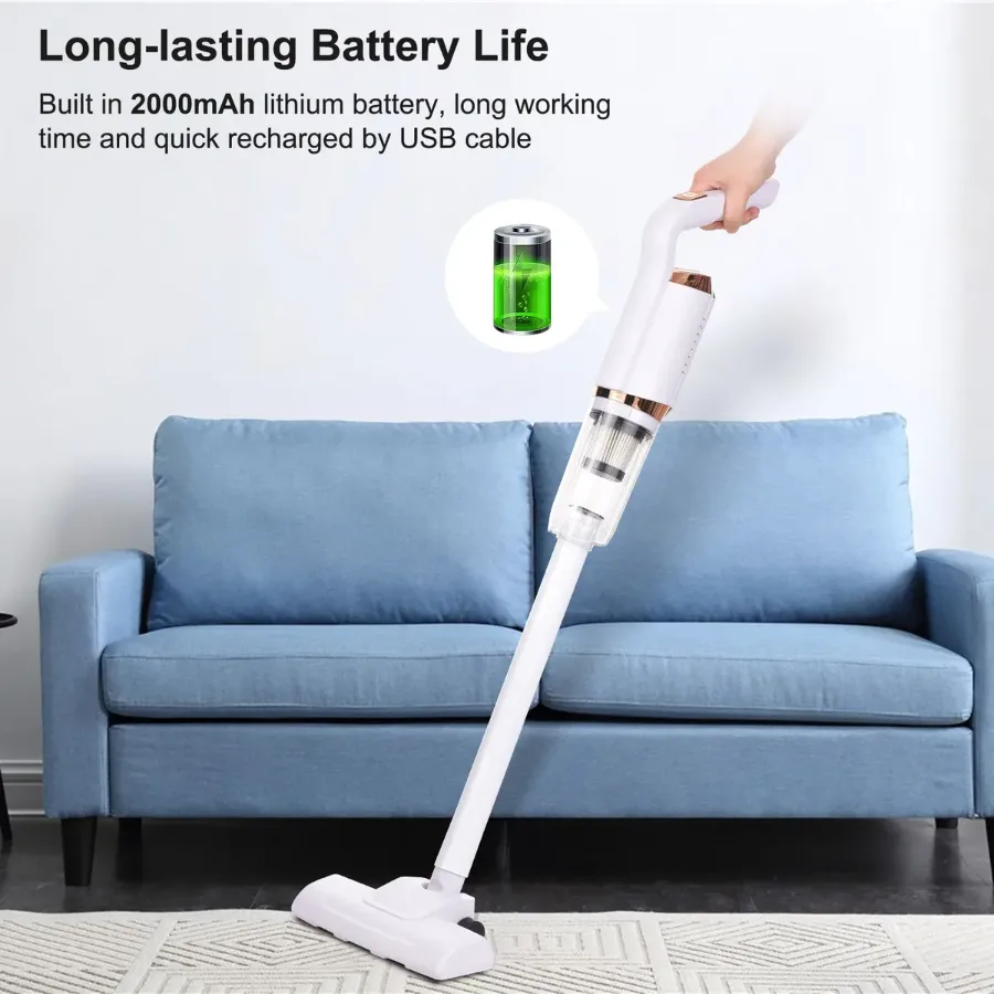 8500Pa Powerful Suction Cordless Handheld Vacuum Cleaner 120W — photo 7