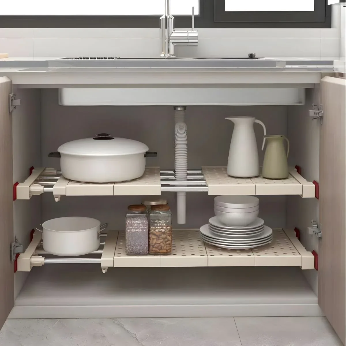 Expandable Storage Telescopic Shelf — photo 5