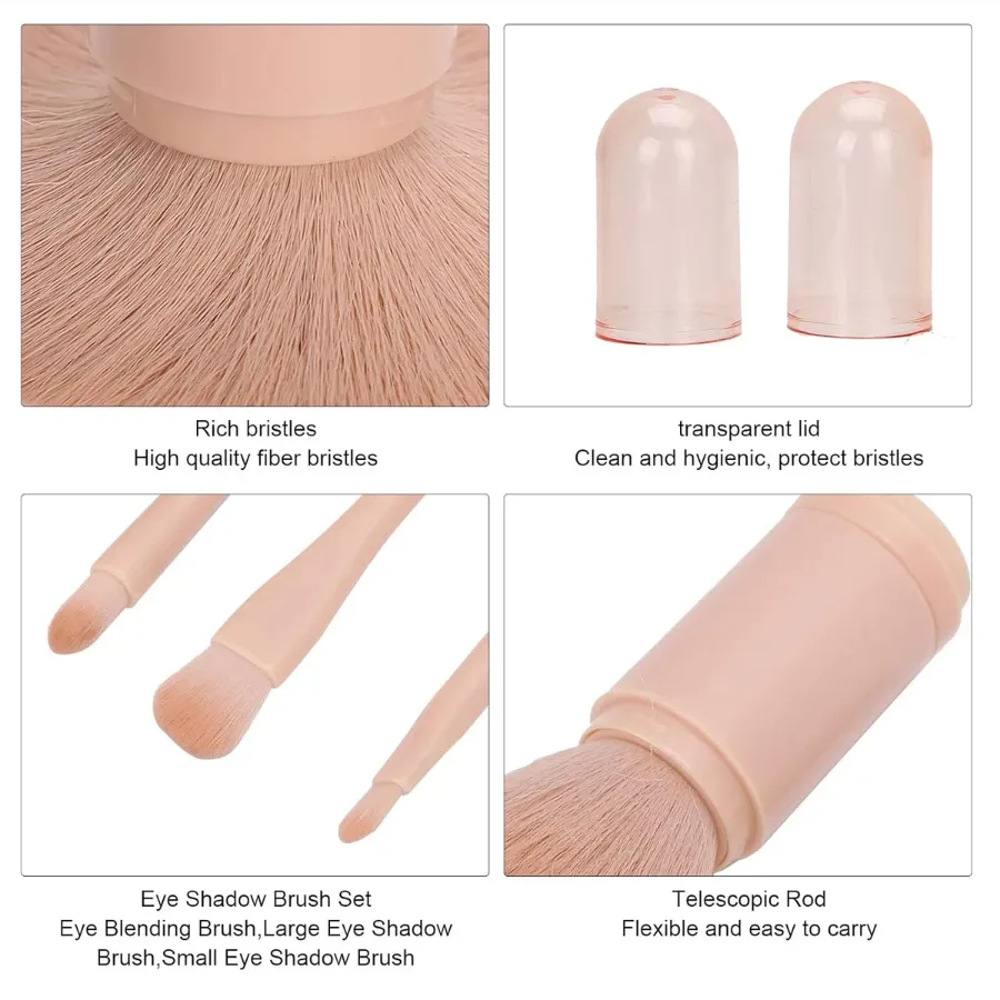 4-in-1 Portable Makeup Brush Set — photo 4