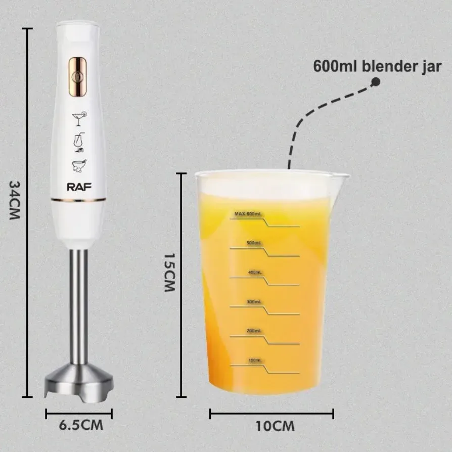 Raf Hand Blender 800W With Free Cup β photo 4