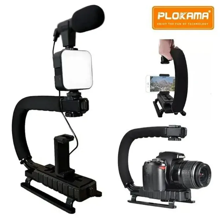 U Shaped Video Handheld Stabilizer PLOKAMA PK 777 β photo 2
