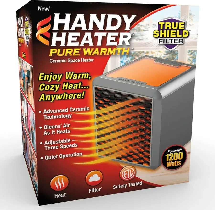Handy Heater Pure Warmth Ceramic 1200W — photo 6
