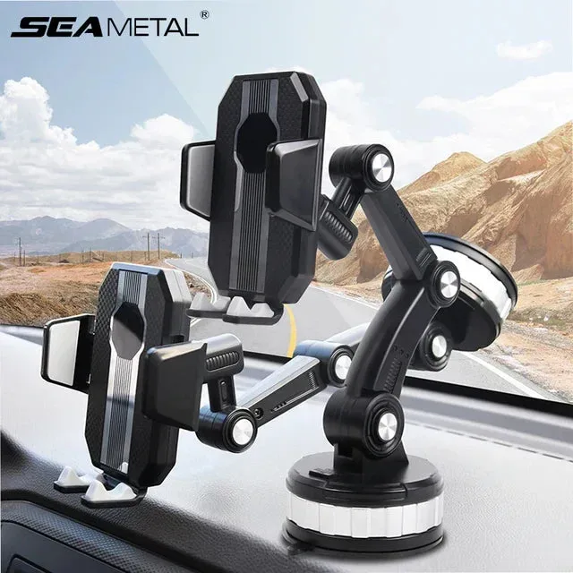 Universal Suction Cup Car Phone Holder Adjustable Gravity — photo 2