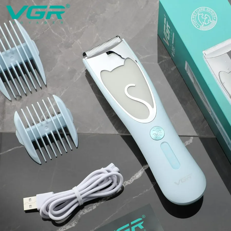VGR V203 Cordless Dog Clippers Waterproof β photo 2